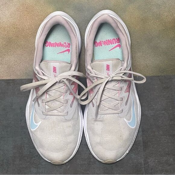 Nike Quest 3 CD0232-008 Grey/Glacier Ice/Violet Women's Running Shoes Size 8.5 - Picture 6 of 16